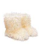 Winter Spice Girls Fur Boots Round Toe Mid Calf Faux Beach Wool Snow Boots