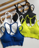 New Women Running Solid Color Work Out Sports Bra S-L