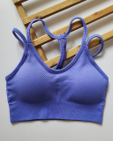 New Women Running Solid Color Work Out Sports Bra S-L