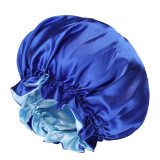 Double Layer Satin Bonnet for Sleeping and Makeup