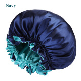 Double Layer Satin Bonnet for Sleeping and Makeup