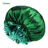 Double Layer Satin Bonnet for Sleeping and Makeup