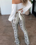 Printed High Waist Women Leggings S-3XL