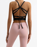 Newest Criss Back Irregular Training Sports Vest Red White Blue Black S-L