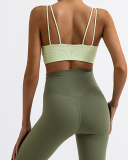 Trendy Strappy Irregular Quick Dry Sling Fitness Vest Yellow Blue Black S-L