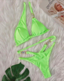 Single Shoulder Women Hot Style Bikini
