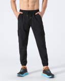 Quickly Drying Loose Casual Fitness Side Pocket Pants Black Green Blue M-4XL