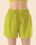 Women Lined Sports Tennis Running Breathable Quick Dry Shorts Red Green White Black S-XL