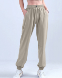 Sun Protection Quick Drying Pocket Breathable Running Sports Pants S-XL