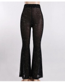 Mesh See Through Women Pants S-XL