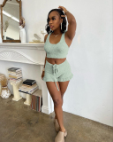 Comfort Women Summer 2 Piece Short Set S-XXL