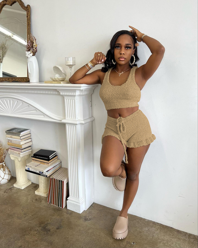 Comfort Women Summer 2 Piece Short Set S-XXL