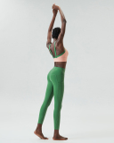 Colorblock High Protection Active Wear Two Piece Pants Set S-XL