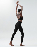 Nuke Feeling Mid-Protection Bra Sports Pants Yoga Two-piece Set S-XL