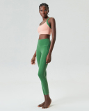 Colorblock High Protection Active Wear Two Piece Pants Set S-XL