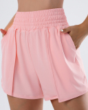 Summer High Waist Quick Drying Lined Sports Shorts XS-XL