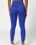 Breathable Solid Color Running Strappy Sports Bra Shorts Pants S-L