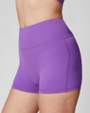 Newest V Neck Solid Color Sports Bra Fitness Shorts Sets Yoga Two-piece Sets S-L