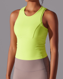 Training Qucik Drying Fixed Pad Running Vest S-XL