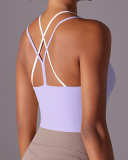 Women Sling Colorblock Fitness Vest  S-XL