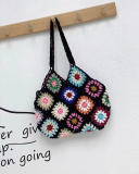 Woven Women's Bag Ethnic Style Shoulder Bag