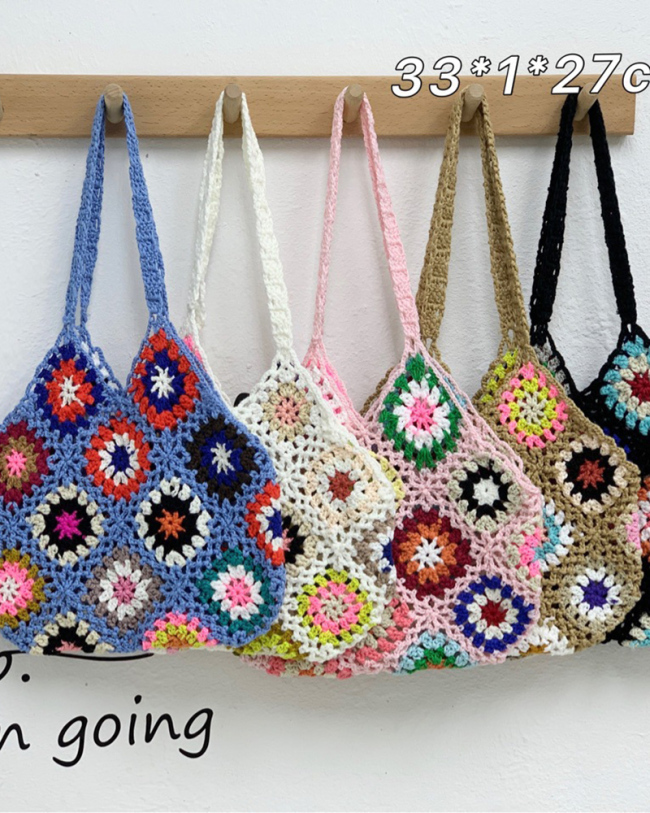 Woven Women's Bag Ethnic Style Shoulder Bag