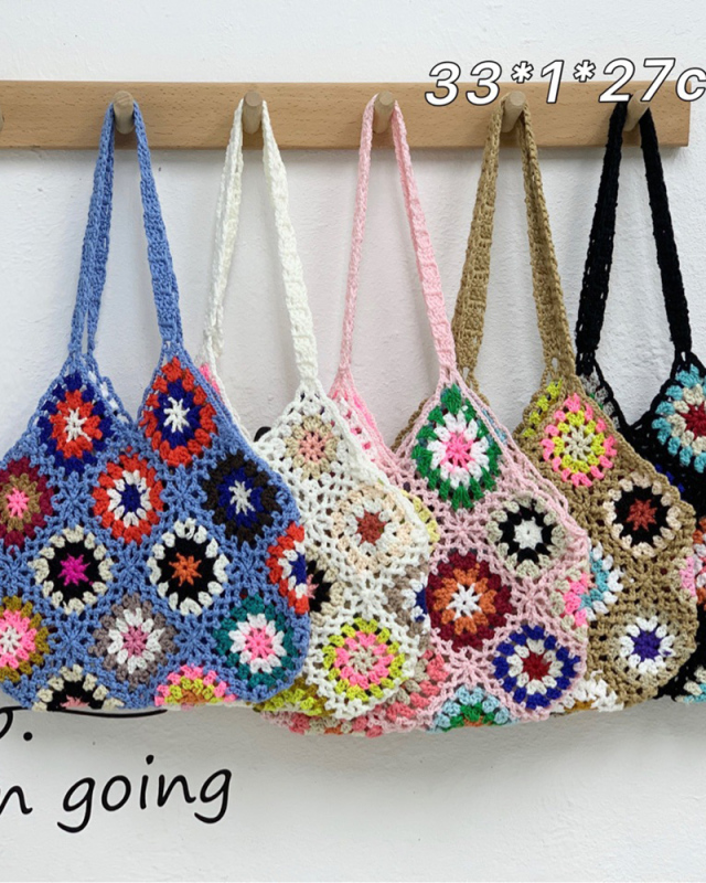 Woven Women's Bag Ethnic Style Shoulder Bag