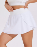 Women Lined Running Sports Tennis Golf  Plus Size Skirt Purple White Coffee Black XL-4XL