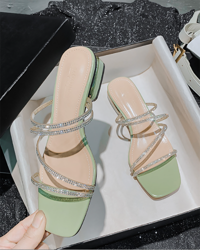 Diamond Comfort Women Sandals