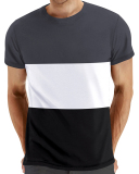 Summer Plus Size Colorblock Men's T-shirt S-2XL