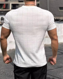 Men's Muscle Basketball Running Training T-shirt White Black Green Gray S-2XL