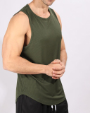 Mens Breathable Quickly Drying Running Vest S-2XL