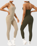 Woman Tighten Waist Yoga Jumpsuit S-XL