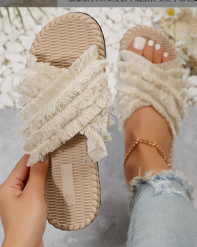 Boho Style Women Flat Sandals