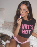 Street style INS trendy That's Hot short slim fit short-sleeved T-shirt spring and summer