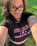 I'm Not Like Other Girls Street Style Cropped T-Shirt