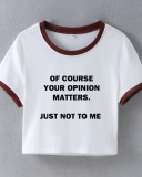 Street style INS Internet celebrity trendy short slim-fitting short-sleeved T-shirt top spring and summer