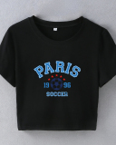 Street style INS Internet celebrity trendy midriff-baring slim fit short-sleeved T-shirt