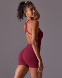 Brand Logo Custom Multi Color Women Slim Sleeveless Romper S-XL