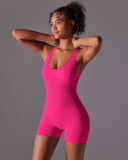 Brand Logo Custom Multi Color Women Slim Sleeveless Romper S-XL