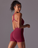 Brand Logo Custom Multi Color Women Slim Sleeveless Romper S-XL