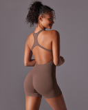 Brand Logo Custom Multi Color Women Slim Sleeveless Romper S-XL