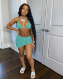 3 Pieces Set Backless Sexy Cheap Swimwear