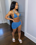 3 Pieces Set Backless Sexy Cheap Swimwear