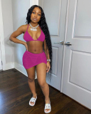 3 Pieces Set Backless Sexy Cheap Swimwear