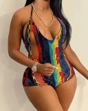 Printed Women New Sexy Romper Jumpsuit XS-XL