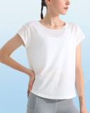 Private Logo Custom Summer Short Sleeve Loose Running Quick Drying Women T-shirt S-XL