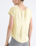Private Logo Custom Summer Short Sleeve Loose Running Quick Drying Women T-shirt S-XL
