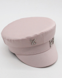 Women Rhinestone Fashion Satin Navy Hat