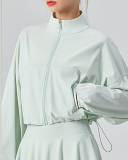 Spring Summer Sun Protection Quick Drying Fitness Sports Long Sleeve Coat Yellow Pink Green White Black S-XL
